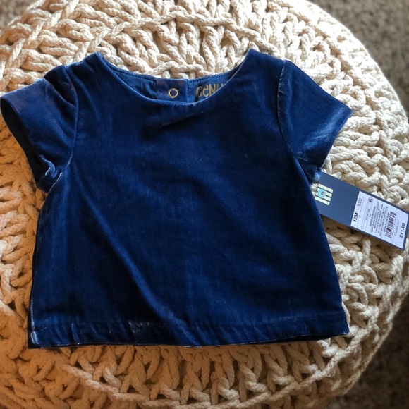 Genuine kids from Oshkosh velvet top - Picture 2 of 4